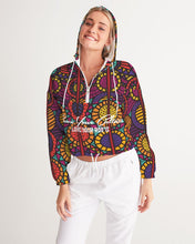 Load image into Gallery viewer, Colorful  Women&#39;s Cropped Windbreaker