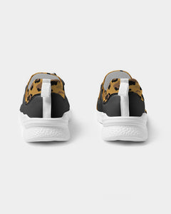 Brown cheetah Women's Two-Tone Sneaker