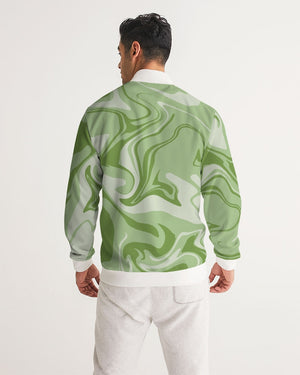 Wavy Green CYC Men's All-Over Print Track Jacket