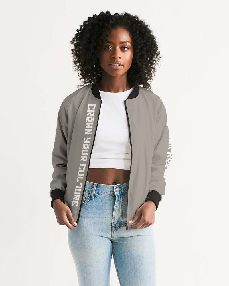 Crown Your Culture Women's Bomber Jacket