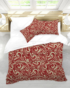 Vector C.Y.C RED Queen Duvet Cover Set