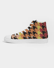 Load image into Gallery viewer, FALL Houndstooth Women&#39;s Hightop Canvas Shoe