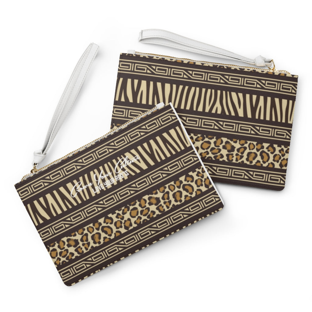 Crown Your Culture Clutch Bag
