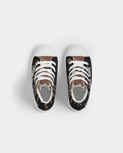 CROWN YOUR CULTURE Kids Hightop Canvas Shoe