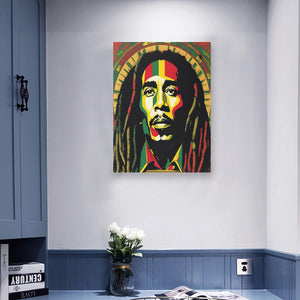 Bob Marley CYC  Canvas One of a kind Artwork