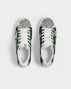 CROWN YOUR CULTURE Women's Faux-Leather Sneaker