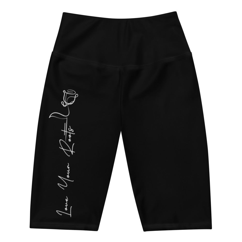 Rose/ Love Your Roots CYC Biker Shorts