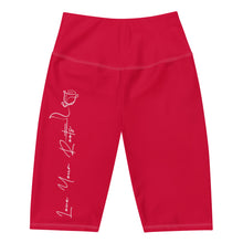 Load image into Gallery viewer, Red CYC Love Your Roots Biker Shorts