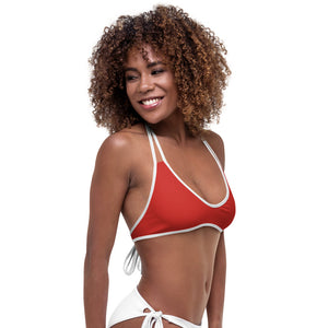 Puerto Rico Heart C.Y.C Bikini Top