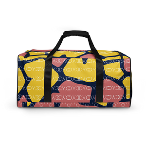 Pink and Yellow C.Y.C Duffle bag