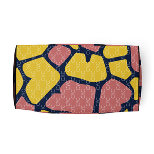 Pink and Yellow C.Y.C Duffle bag