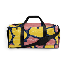 Load image into Gallery viewer, Pink and Yellow C.Y.C Duffle bag
