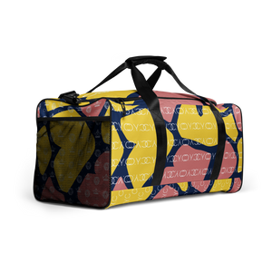Pink and Yellow C.Y.C Duffle bag