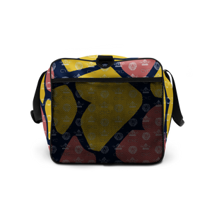 Pink and Yellow C.Y.C Duffle bag