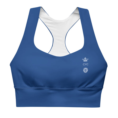 Deep Blue CYC Longline sports bra