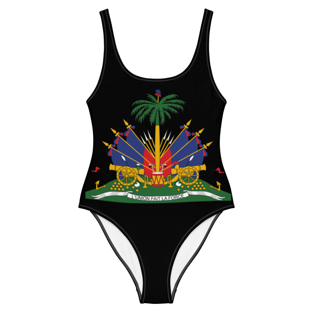 Haiti Black One-Piece Swimsuit