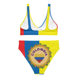 Colombia high-waisted bikini