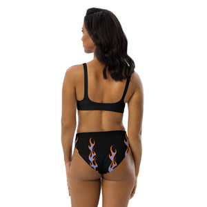 CYC Flaming Recycled high-waisted bikini