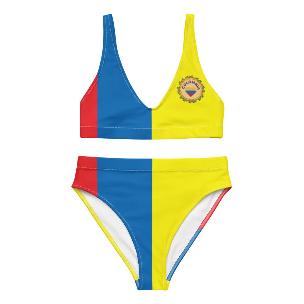 Colombia high-waisted bikini