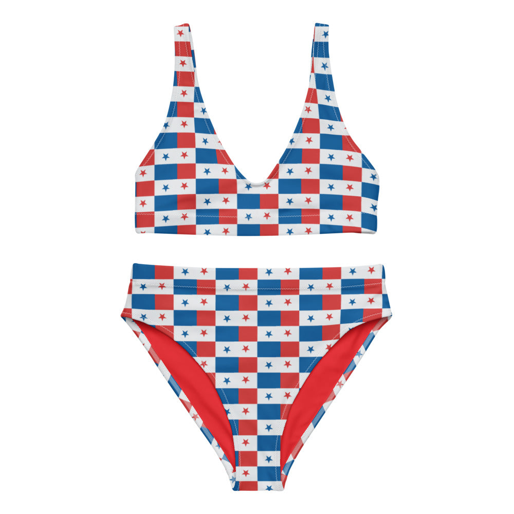 Panama high-waisted bikini