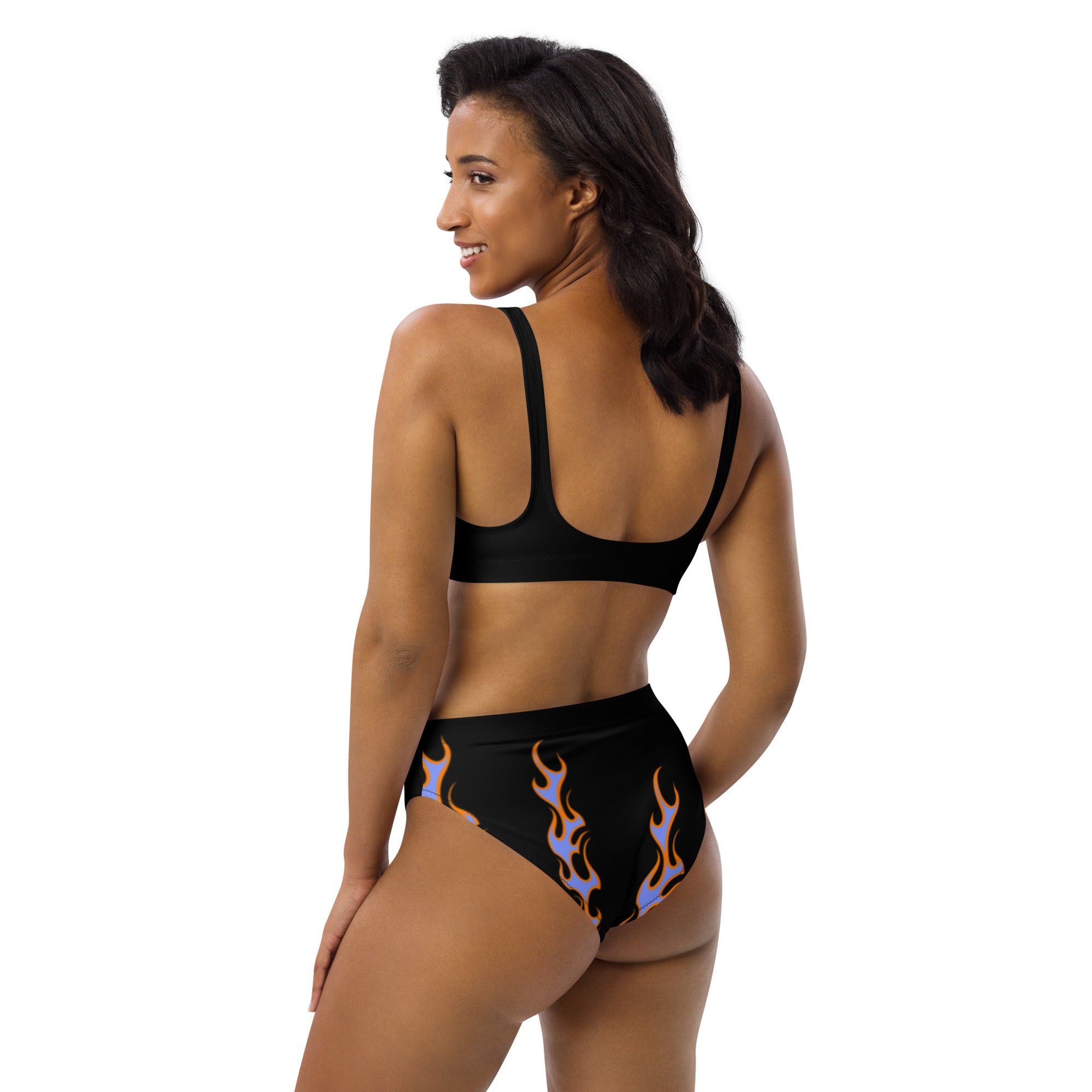 CYC Flaming Recycled high-waisted bikini