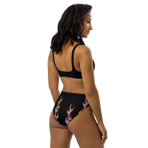 CYC Flaming Recycled high-waisted bikini