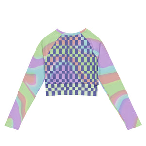 CYC Melanin Powers long-sleeve crop top