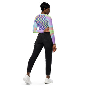 CYC Melanin Powers Recycled long-sleeve crop top