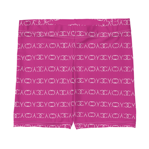 Pink Designer Printed Shorts