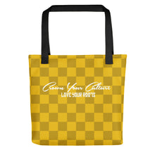 Load image into Gallery viewer, Yellow Block C.Y.C Tote bag