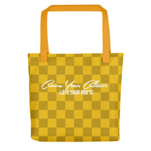 Load image into Gallery viewer, Yellow Block C.Y.C Tote bag