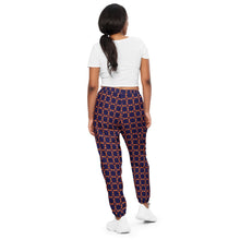 Load image into Gallery viewer, Navy Orange CYC Unisex track pants