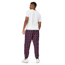 Load image into Gallery viewer, Navy Orange CYC Unisex track pants