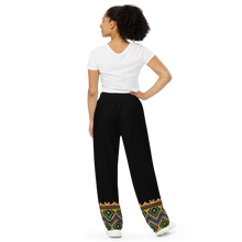Load image into Gallery viewer, CYC Mardi Gras All-over print unisex wide-leg pants
