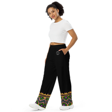 Load image into Gallery viewer, CYC Mardi Gras All-over print unisex wide-leg pants