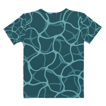 Load image into Gallery viewer, C.Y.C Aqua Turquoise Women&#39;s T-shirt