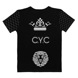 C.Y.C Black Quoter Designer Women's T-shirt