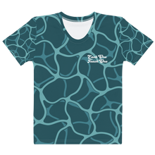 Load image into Gallery viewer, C.Y.C Aqua Turquoise Women&#39;s T-shirt