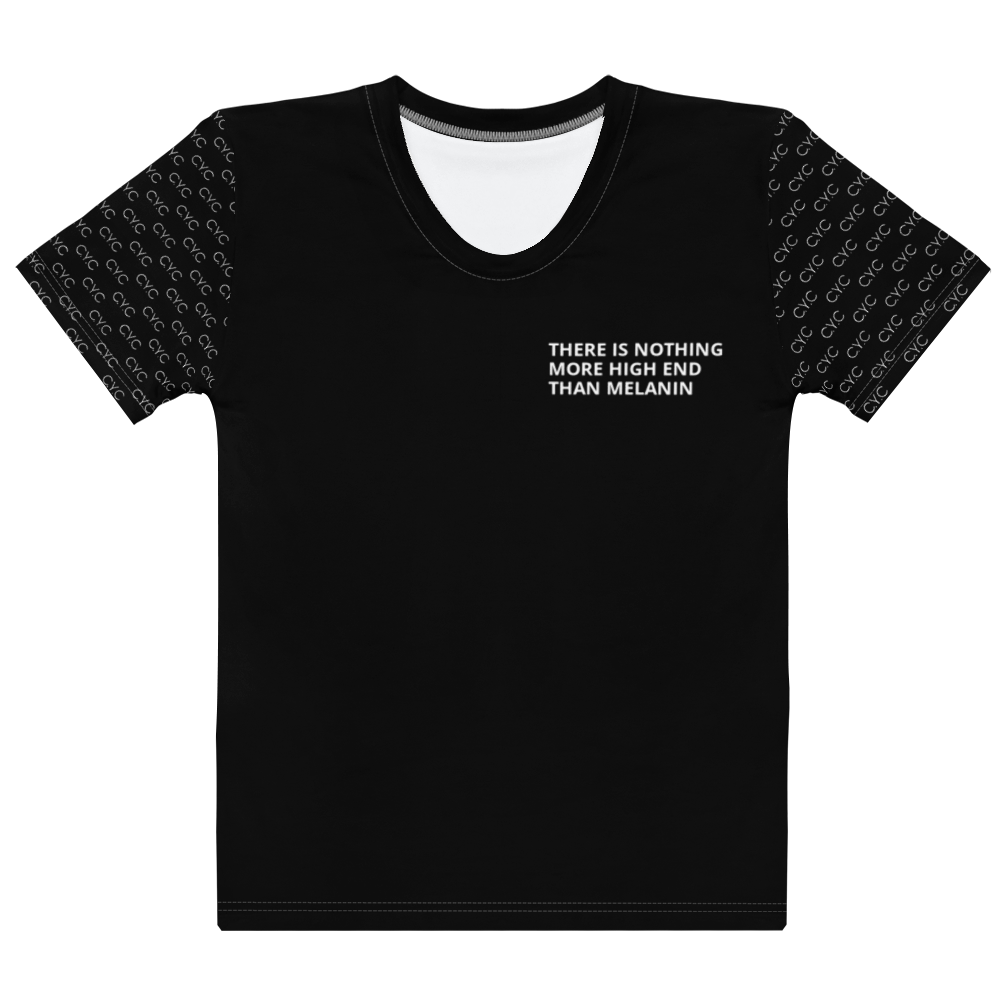 C.Y.C Black Quoter Designer Women's T-shirt