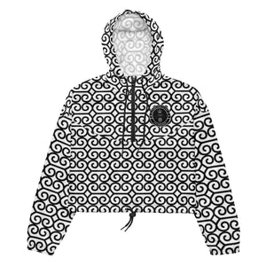 CYC Black and White Women’s cropped windbreaker