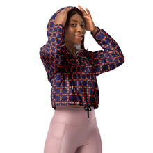 Load image into Gallery viewer, C.Y.C Afro Printed  Women’s cropped windbreaker