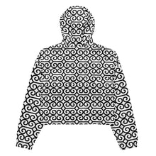 Load image into Gallery viewer, CYC Black and White Women’s cropped windbreaker