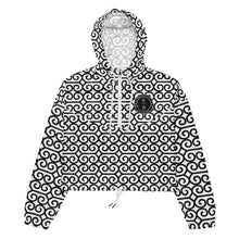 Load image into Gallery viewer, CYC Black and White Women’s cropped windbreaker