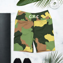 Load image into Gallery viewer, C.Y.C Camo Yoga Shorts