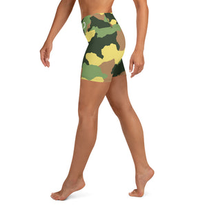 C.Y.C Camo Yoga Shorts