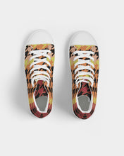 Load image into Gallery viewer, FALL Houndstooth Women&#39;s Hightop Canvas Shoe