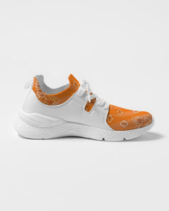 Orange  Men's Two-Tone Sneaker