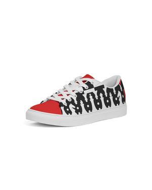 CROWN YOUR CULTURE Women's Faux-Leather Sneaker