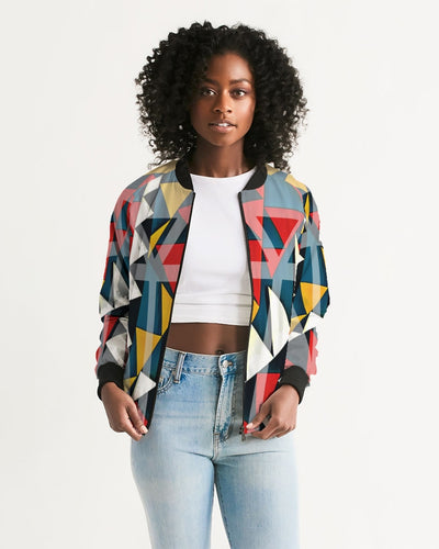 CROWN YOUR CULTURE Women's Bomber Jacket