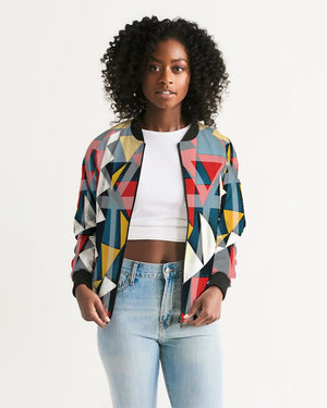 CROWN YOUR CULTURE Women's Bomber Jacket